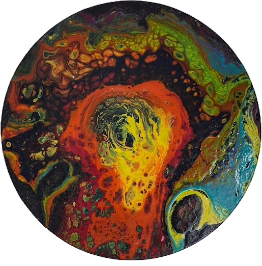 Vibrant Fluid Art