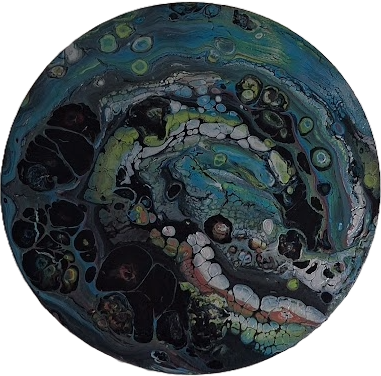 Fluid Art Abstract