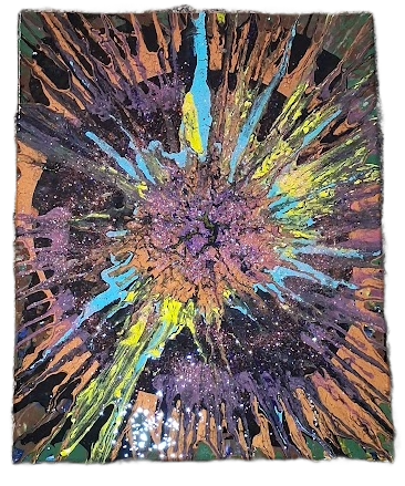 Starburst Explosion Abstract
