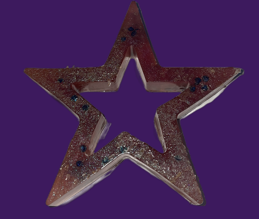 Crimson Resin Star