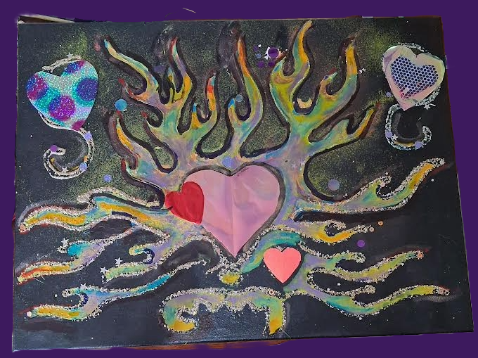 Hearts in Flames — Black Canvas