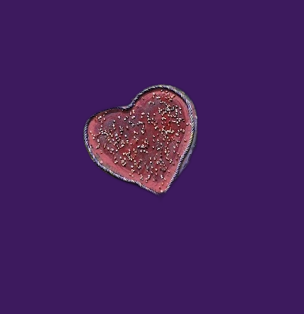 Starburst Heart Canvas