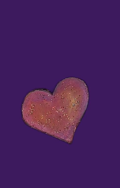 Burning Heart Canvas