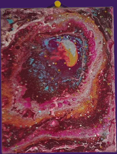 Rose Galaxy Spiral