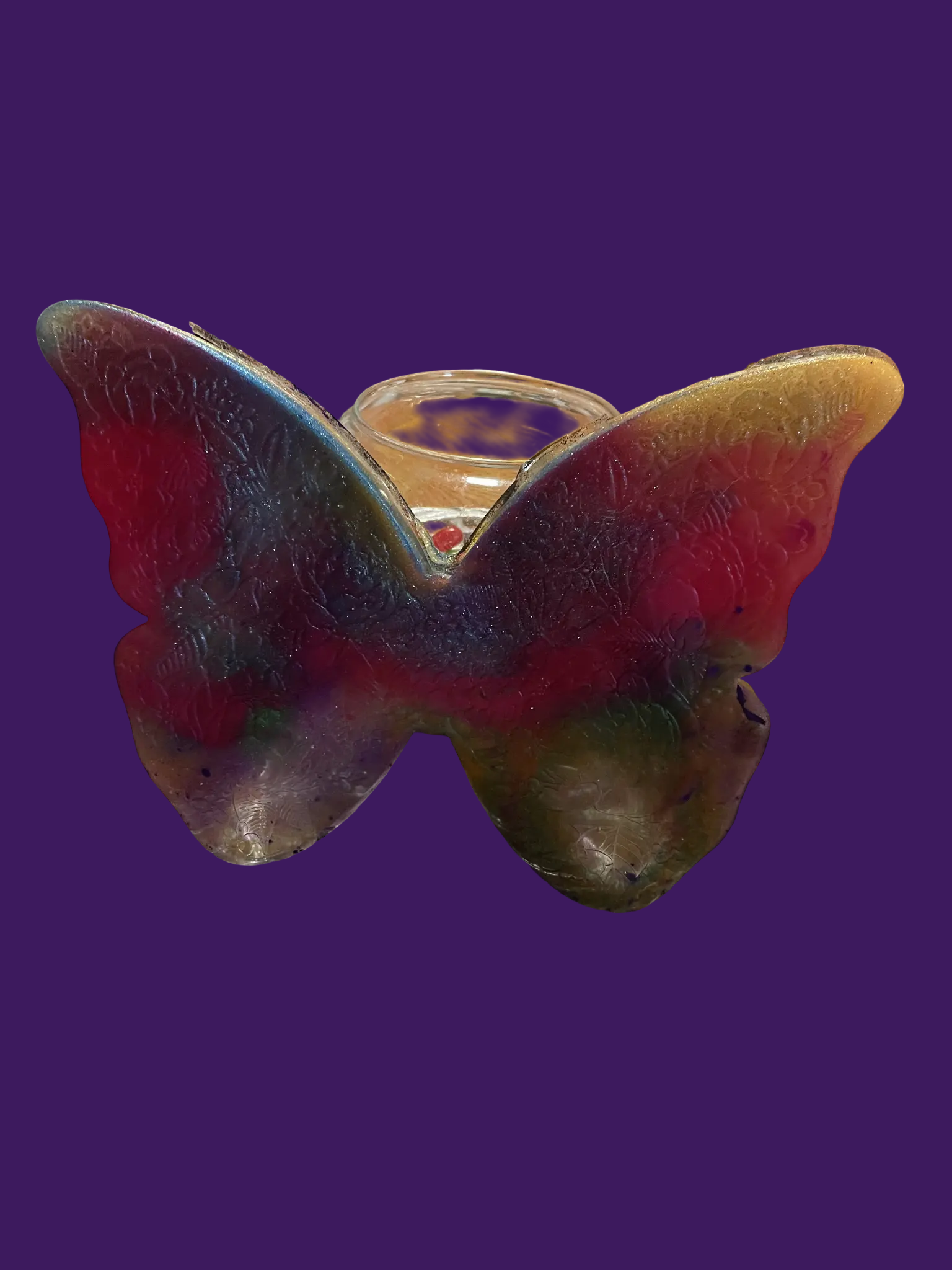 Sunset Butterfly Votive